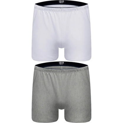 1/2/4 PCS ORLVS Boxer Men Underwear Cotton Pouch Boxershorts Sleep Men Underpants Panties For Swim Or Boxers Shorts With Pocket