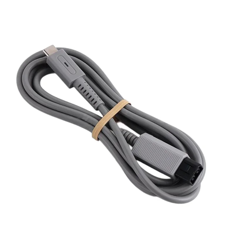 1.8M USB Type C Adapter for Nintendo Wii Console with LED Indicator Light