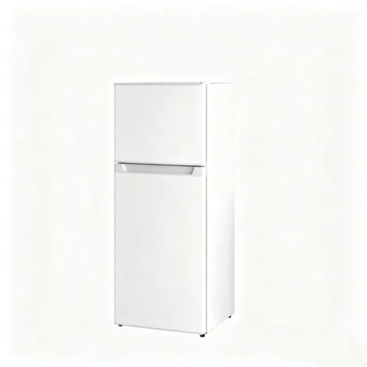 Compact 4 Cu.Ft Top-Freezer Refrigerator, Adjustable Thermostat, Reversible Door, Quiet Mini Fridge for Home, Dorm, Office, White