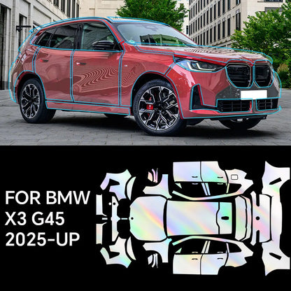 For BMW X3 G45 Sport 30 2025 Full Vehicle Clear Bra PPF Paint Protection Film 9Mil TPU Transparent Anti Scratch Car Wrap Film