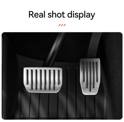 YZ For Tesla Model 3 Y/YL Highland Juniper 2019-2026 Foot Pedals Cover Accessories Snap-fit Car Alloy Accelerator Brake Pedal