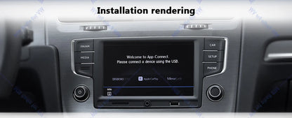 Noname 5GD035280B MIB Carplay Car Radio for VW Golf MK7 MK7.5 Passat B8 Sportvan Tiguan Bluetooth 6.5 inch Android Auto Player
