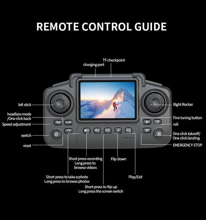 E99 Pro Drone Screen remote control Quadcopter Remote Four Axis Aircraft 8K HD Photography UAV Altitude Fixation Helicopter Toy