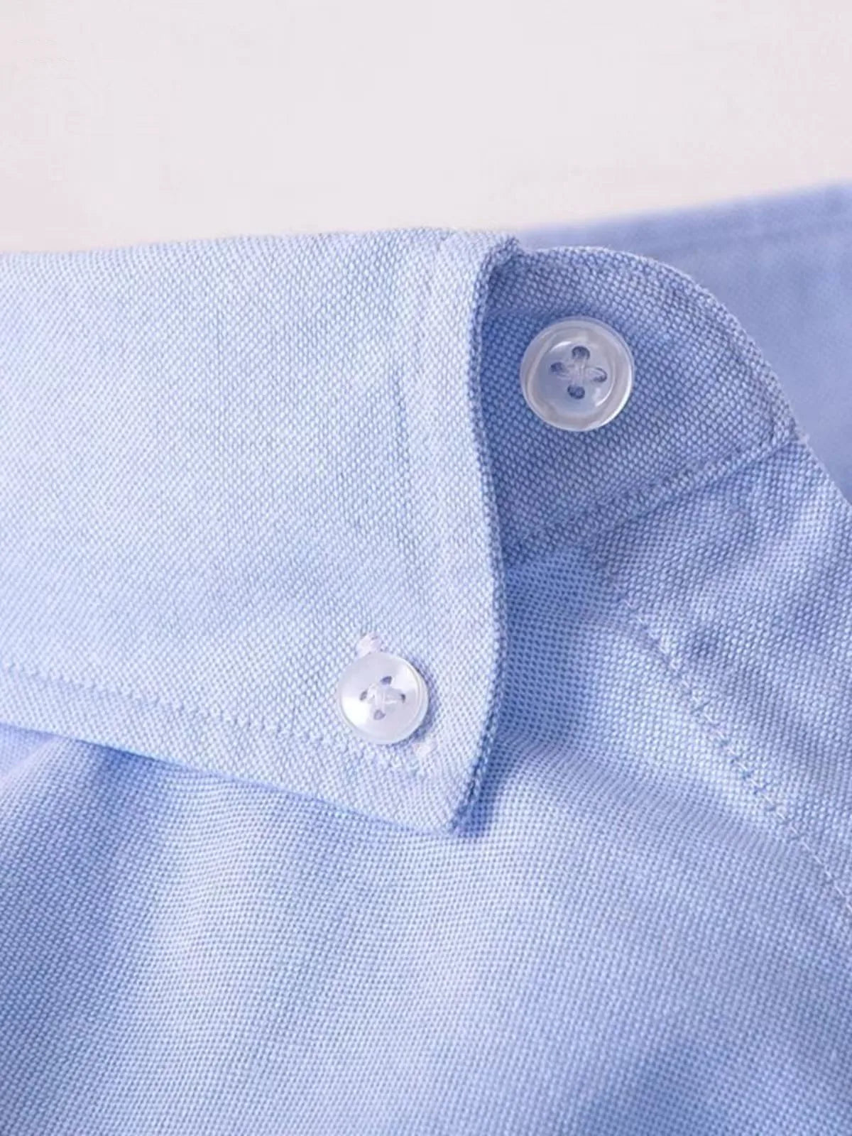 100% Cotton Men's Oxford Shirts Spring Autumn Long Sleeve Basic Casual Solid Striped Button Down Social Business Formal Plus 5XL