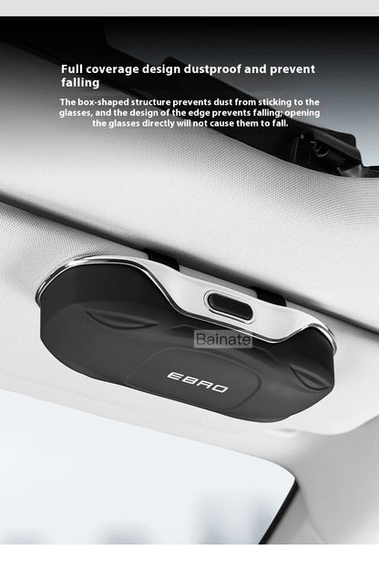 Car Glasses Box Sun Visor Glasses Holder For EBRO S700 EBRO S800 S400 2025 Shock-proof Eyeglasses Storage Case Car Accessories