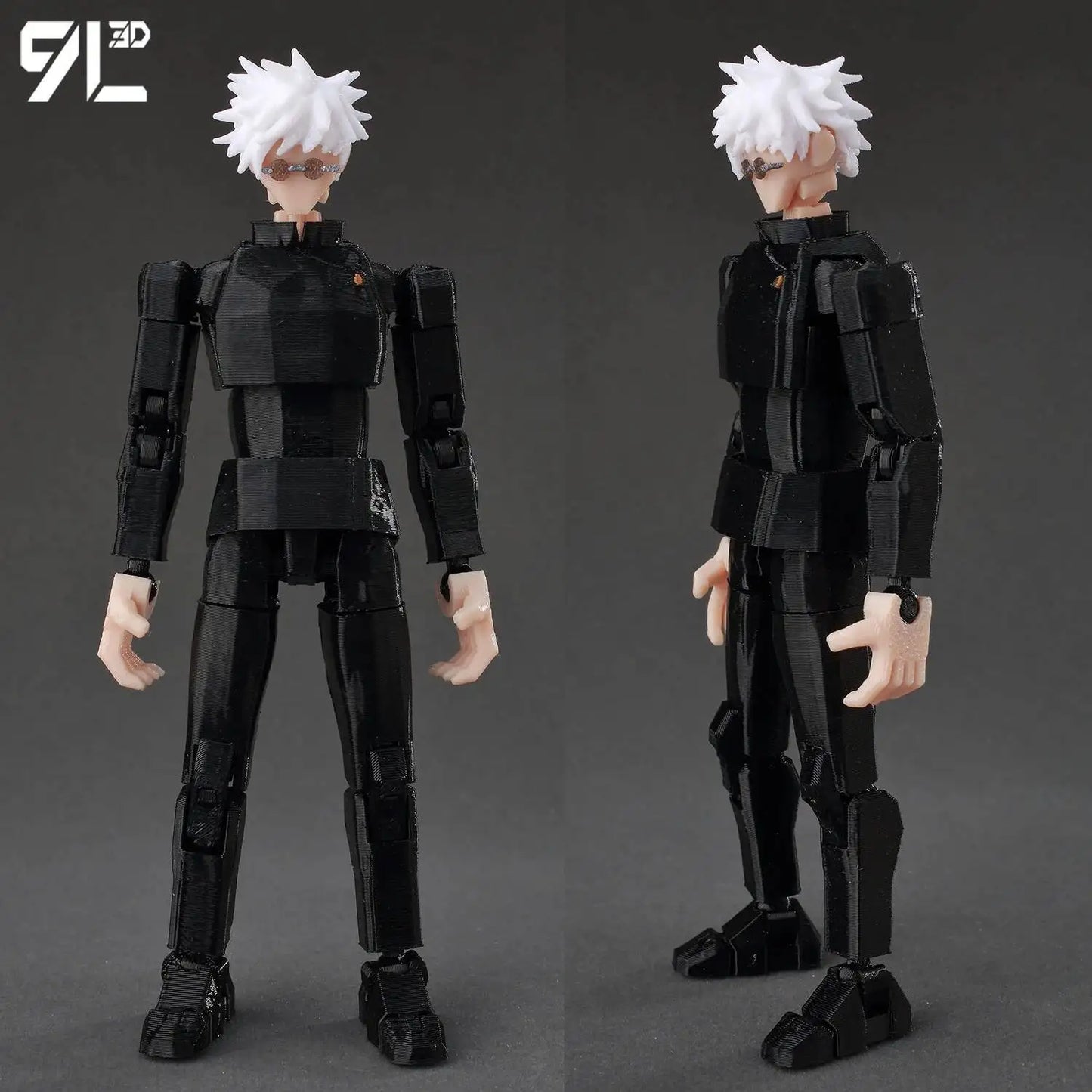 9L3D Printed Anime Jujutsu Kaisen Sukuna Yuji Yuta Satoru Gojo Lucky Dummy 13 Movable Shapeshift Action Figures Mannequin Toys