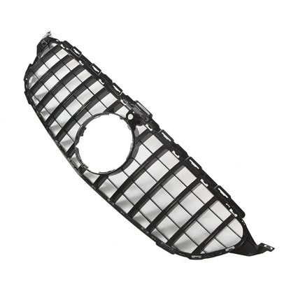 XVIP GTR Style Front Racing Grille For Mercedes Benz C-Class W205 2015-2018 C180 C200 C300 Chrome Diamonds Style Bumper Grilles