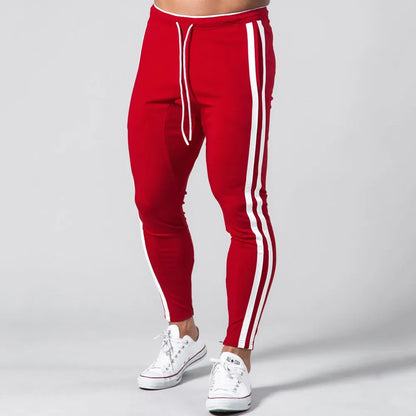 Black Joggers Sweatpants Men Casual Pants Gym Fitness Workout Sportswear Trousers Autumn Male Crossfit Running Sport Trackpants