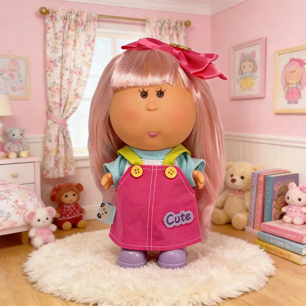 Potato Doll With Clothes 18cm Bean Eye Cute Vinyl Doll for Children DIY Companion Doll Gift Toy Birthday Gift Home Decorations
