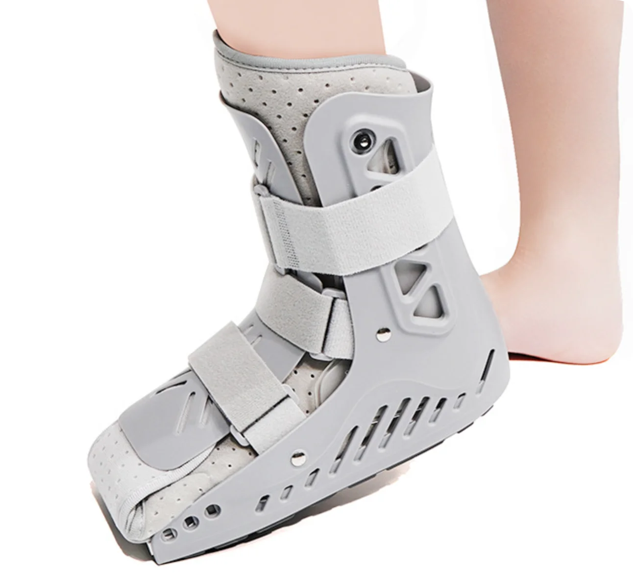 Walking Boot for Broken Foot, Dual Independent Inflatable Airbags and Anti-slip Sole, Air Walker Boot Fits Both Feet