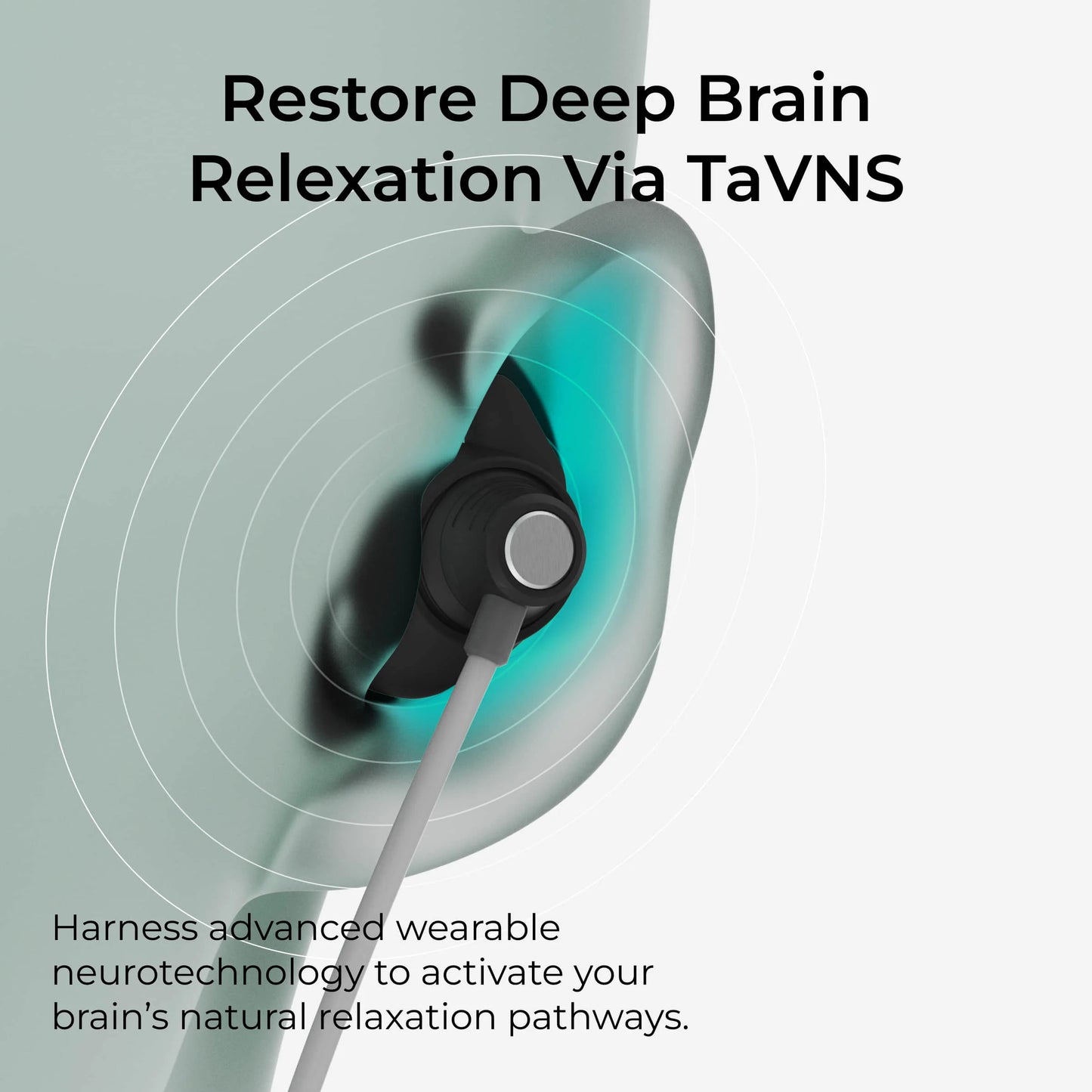 ZenoWell Luna Vagus Nerve Stimulation, Sleep Aid Device, Deep Calm, Relaxation, Meditation and Drug-free Intervention for Pain