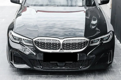 XVIP Front Bumper Kidney Grill Diamonds Style Grille For BMW 3-Series G20 G21 2019-2022 318i 320i 320d 330i 340i 340d M Sport