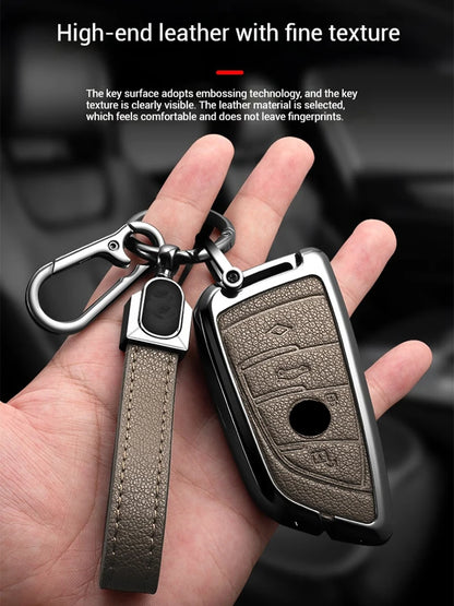 LED Display Metal Car Key Case Holder Shell Cover For BMW 5 7 Series G11 G12 G30 G31 G32 I8 I12 I15 G01 G02 G05 G07 X3 X4 X5 X7