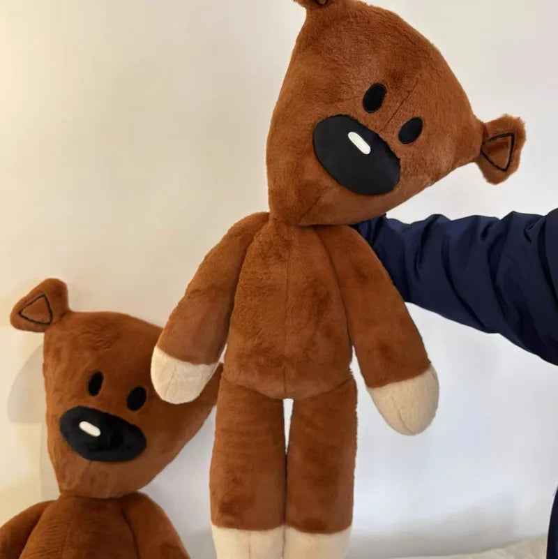 High Quality Funny Big Mr Bean Teddy Bear Plush Toy Comedy Cartoon Movie Figure Cute Animal Baby Stuffed Doll Soft Pillow Decor