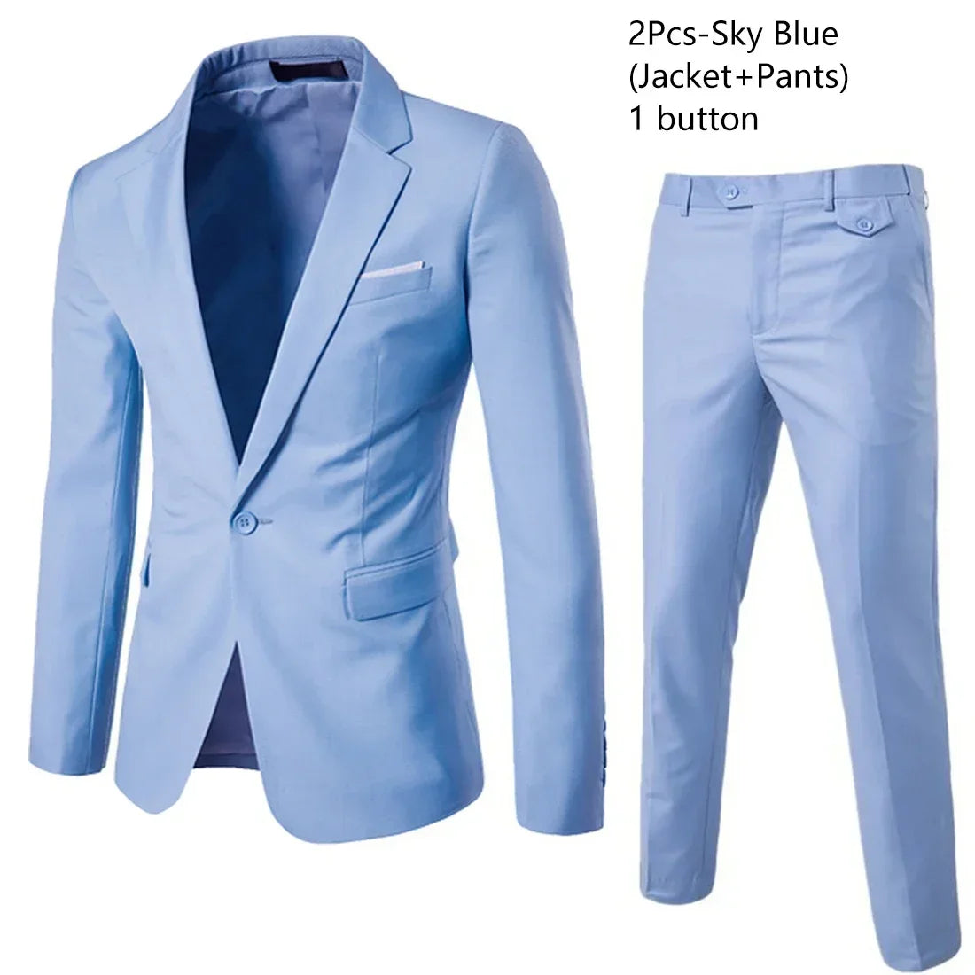 Men Suits Wedding 3 Pieces Elegant 2 Outfit Set Blazers Fashion  Business Classic Jackets Vest Pants 2024 Formal Clothing