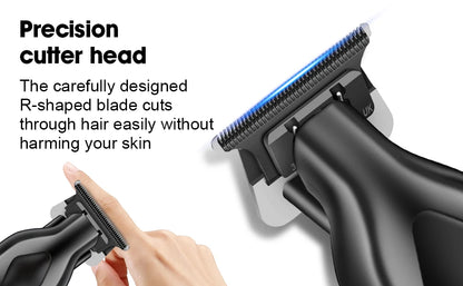 hiena Finish Machine Electric Professional Electric Hair Clippers Beard Clipper Rechargeable Men's Shaver Hair Trimmer Kit