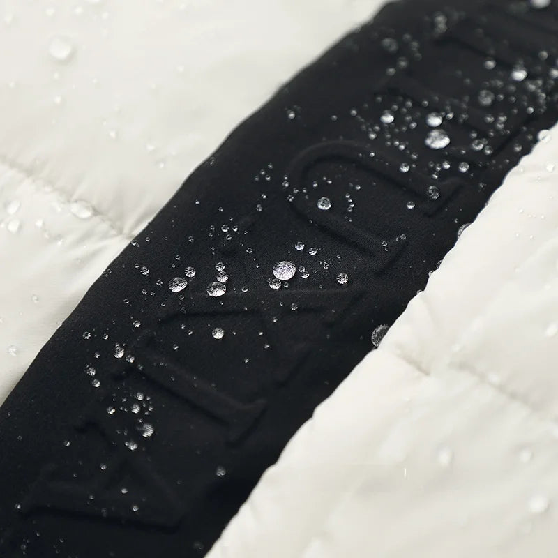 Ultra-Thick High-Puff Waterproof 90-Down Hooded Puffer Jacket for Men And Women Premium Fashion Outerwear for Autumn And Winter