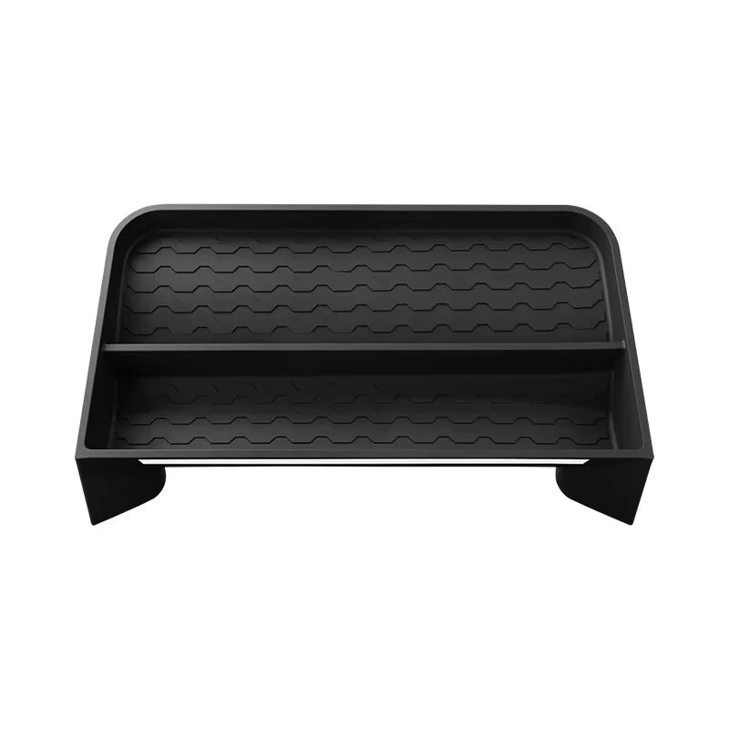 For BYD Shark 6 2024 2025 Car Behind Instrument Screen Silicone Storage Box Phone Holder Anti-slip Organizer Box Car Accessories
