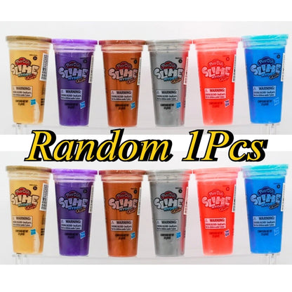 Hasbro Play-Doh Slime Super Stretch Anti-stress Modeling Clay Toy Colorful Diy Handmade Creative Arts and Crafts Prop  Gifts