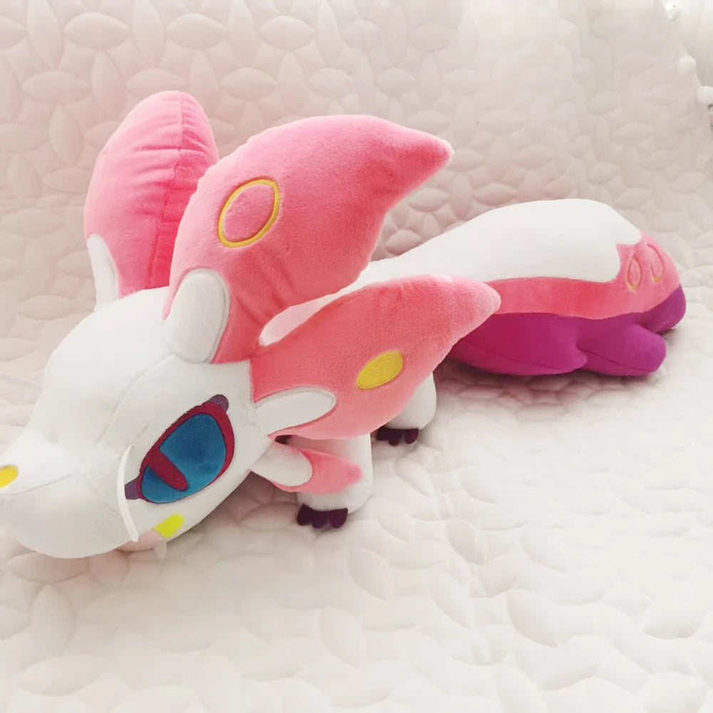 Large Monster Hunter Plush Toy Cartoon Game Figure Mizutsune‌ Bubble Fox Dragon Plushies Soft Doll Girl Boy Birthday Gift