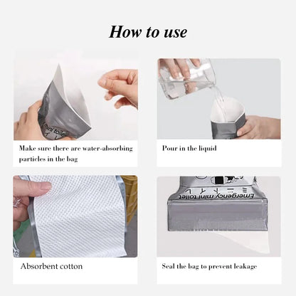 5-50PCS 700ml Outdoor Emergency Urinate Bags Disposable Pee Bags Travel Mini Mobile Toilet for Men Women Portable Vomiting Pouch