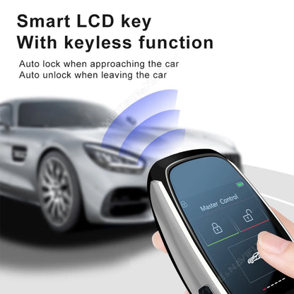 CF920 IPS NEW Car Universal LCD Key Remote Display Smart High-end Fashion Auto Lock Keyless Go For Peugeot/Mitsubishi/Skoda/Opel