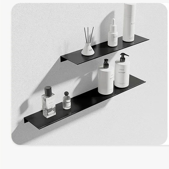 Bathroom Shelf Organizer Wall Mount Shower Shampoo Soap Cosmetic Shelves Kitchen Storage Rack Holder Bathroom Accessories