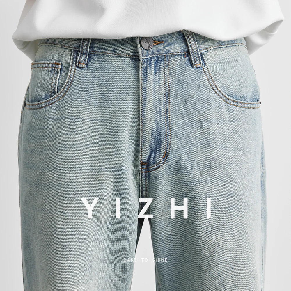 Lyocell Straight Jeans Summer 2025 New Thin Retro Loose Casual Fashion Wide Pants Straight Pants Large Size Jeans 25-36