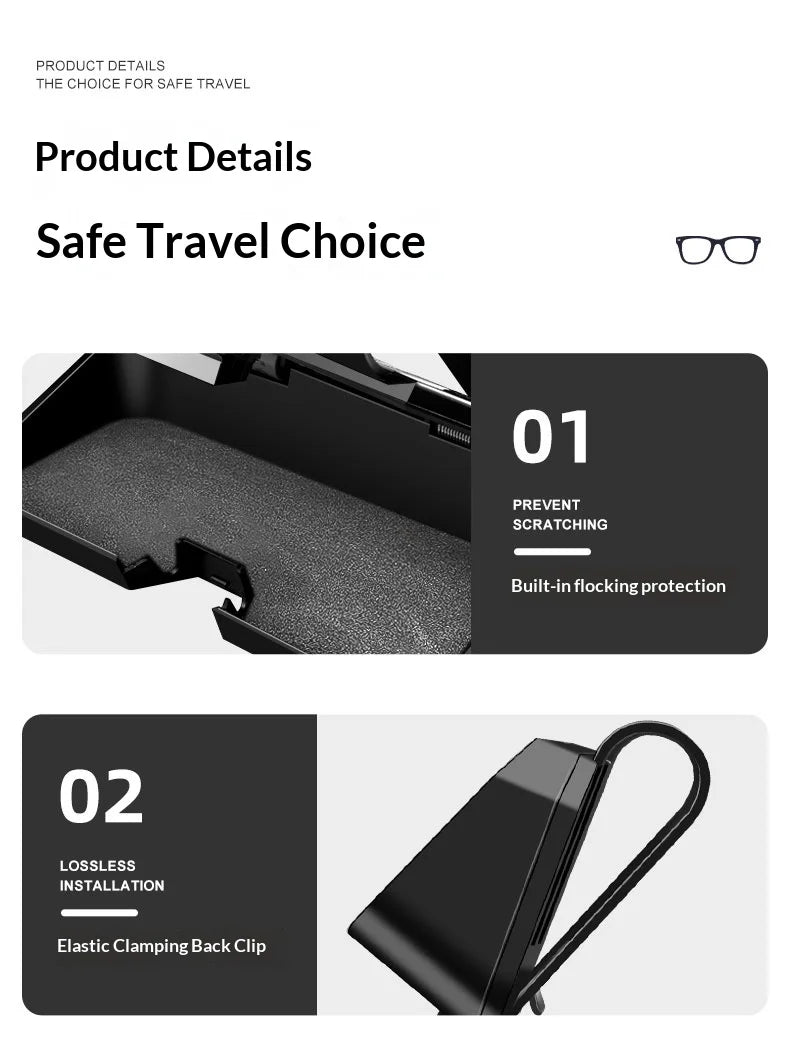 Suitable for JAECOO J5 J6 J7plus jaecoo J8 J7Phev car mounted sunglasses case sun visor sunglasses storage box