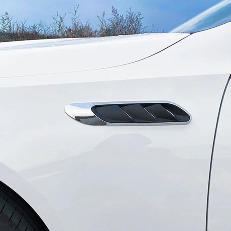 Yubao ABS Car Side Air Vent Cover Fender Sticker For C-Class W206 2022  2003 C200 C260 AMG C63