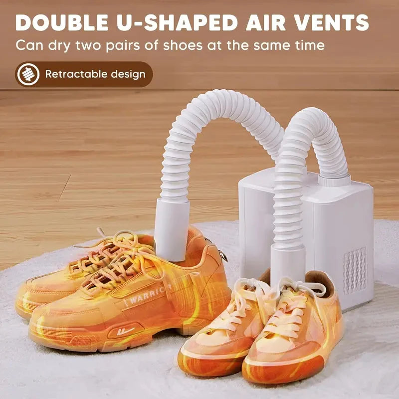 2026 New Electric Shoe Dryer with Timer, Telescopic Intelligent Shoe Dryer, Quick Dryer Shoe Boot Sneaker, Boot Warmers