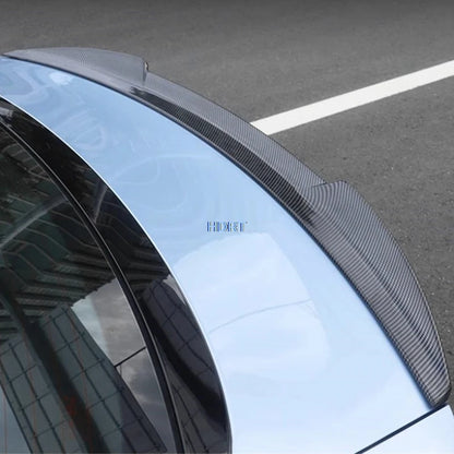 For BYD Seal EV 2022 + Car Styling Fixed Wind Pressure Tail Wing Cover Rear Trunk Roof Spoiler Sport Surround Plate Accessories