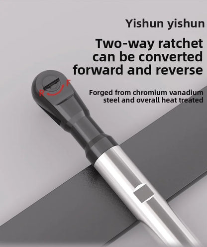 Universal Offset Impact Extension Wrench High Torque Ratchet Tool for Automotive Tight Space Repair - DIY Professional Mechanics