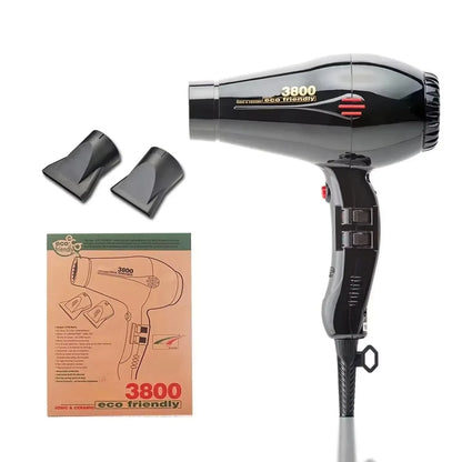 3800 Household 2100W High-Power Hair Dryer with Negative Ions Hot & Cold Air High Airflow 3-Speed Adjustment for Stylish Styling