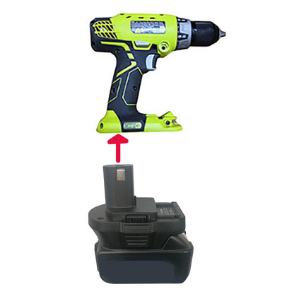 Adapter DM18RL MT20RNL BPS18RL use For RYOBI/Makita/Dewalt/Milwaukee Black Decker Porter-Cable Stanley Li-ion Battery 18V Tool
