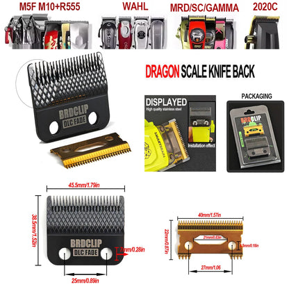 BRDCLIP All Models Professional Hair Clipper Original Blade Hair Trimmer Blade Replacement Accessories BRD 106 107 FA1C FA1T 116