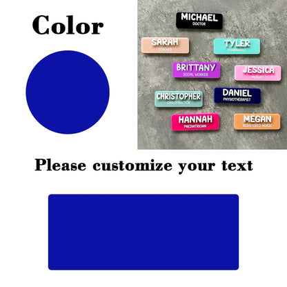 Personalized Custom Badges | Customized Personalized Name Badges | Name Badges | Educators | Nursing | Doctors | Teachers |
