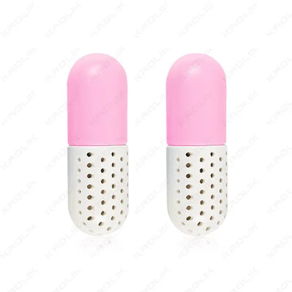 4/2pcs Deodorizer Shoe Closet Steriliser Eliminator Drawer Air Purifying Smell Remover Capsule Shape Moisture Absorber Dryer Bal