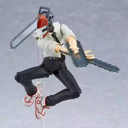 Action Figure Figma 586 Chainsaw Man Anime Figures Denji Action Figure Pochita Toys For Boys Gifts Collection Display