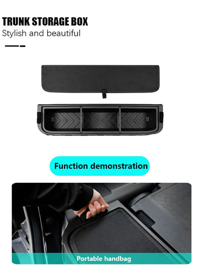 For Suzuki Jimny 3 Door 2019 2025 Trunk Storage Box Organizer Universal Left Right Accessories