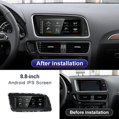 STWEI Qualcomm Snapdragon 680 6225 2.4GHz Wireless CarPlay Android13 Auto For AUDI Q5 Car Multiledia Players Video GPS Bluetooth