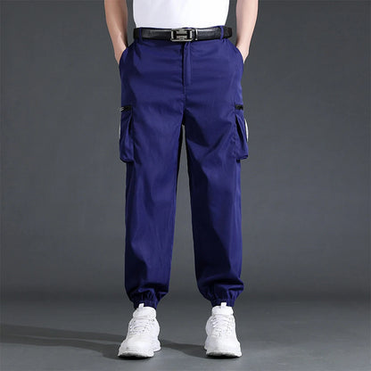 New Summer Air Conditioner Pants Men's High Temperature Work Anti-Sunlight Refrigeration Air Conditioning Pants Outdoor Workwear