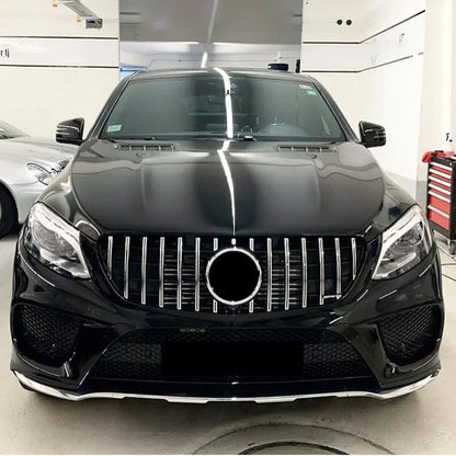 XVIP Front Chrome Diamonds Style Racing Grille For Mercedes Benz GLE C292 GLE350 GLE450 GLE500 GLE43 AMG 2016-2019 Upper Grilles