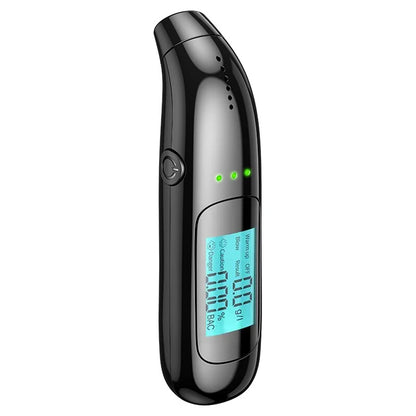 Alcohol Tester High Precision Breathalyzer Alcometer USB Rechargeable Non-contact Professional Car Portable Alcohol Detector