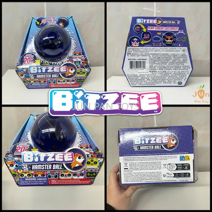 Original Bitzee Hamster Ball Electronic Interactive Virtual Pets Touch LED Light Figure Collectible 20+ Characters Kids Gift Toy
