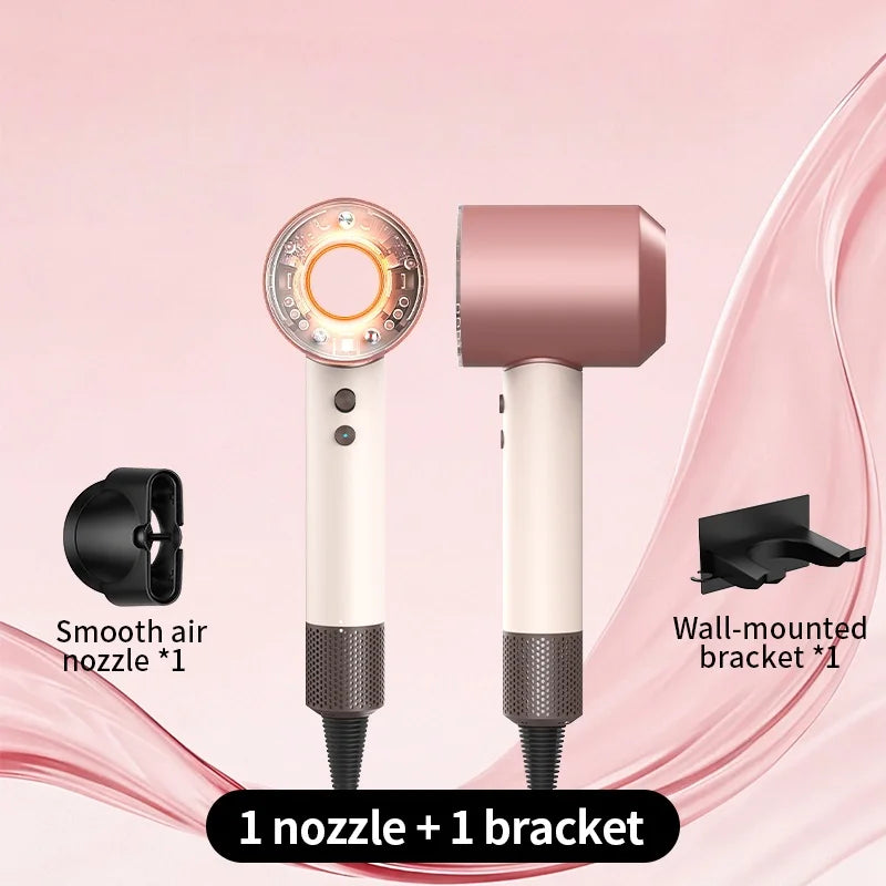 High Wind Home Negative Ion Silent Hair Dryer 1700W Intelligent Sensing Easy Hair Care Say Goodbye to Hot Hair Troubles