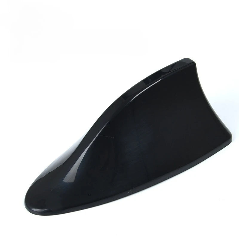 1pc Car decoration shark fin antenna for signal and radio reception, roof wing antenna modification without drilling