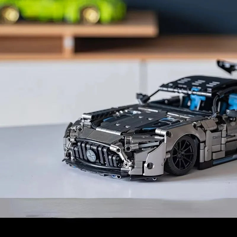 1:14 Sports Car RC Toy Car Building blocks Toy Birthday Gift MOC Sports Car Model Birthday Gift (1466+ particles)
