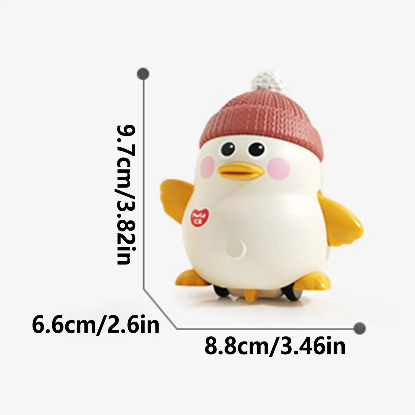 Dancing Toy Dancing Musical Duck Learning Games Kids Crawling Toys With Sound For Kids Girls Boys Indoor Home Preschool Playroom