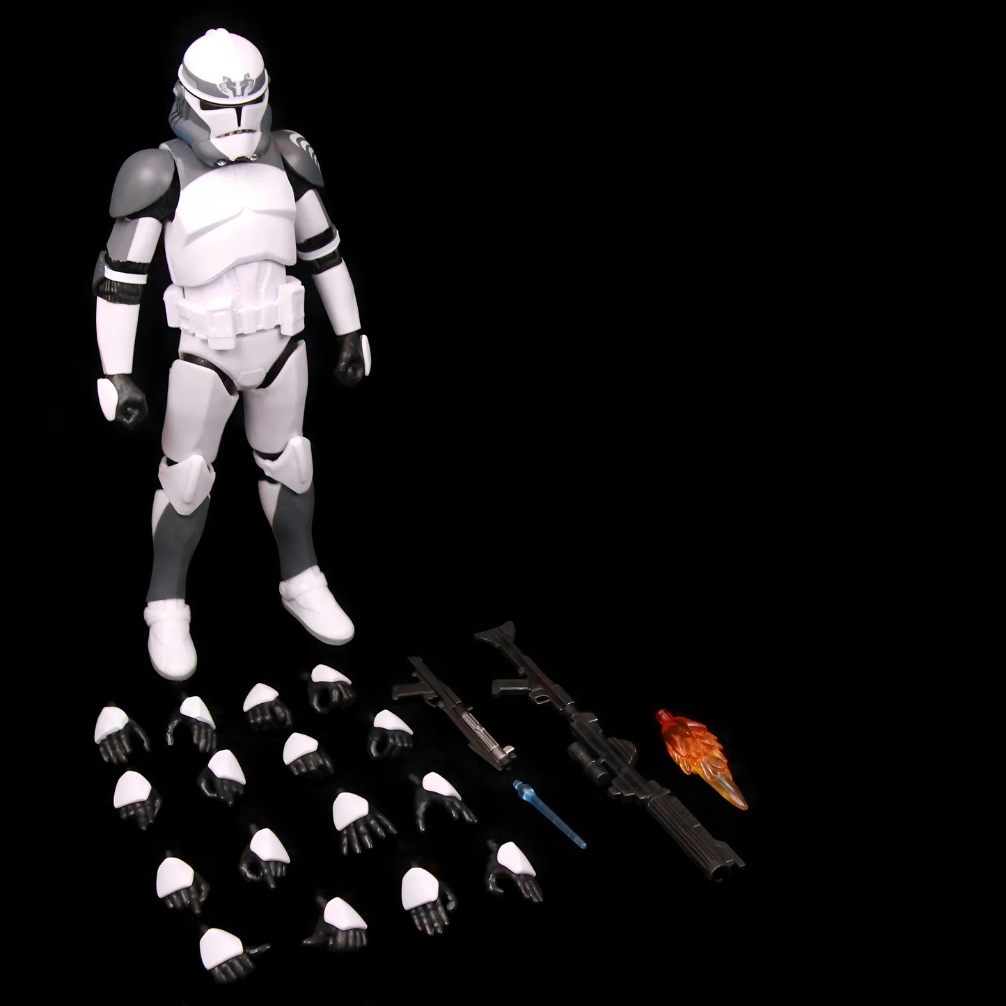 New Body(JOV3.0) Star Wars Commander Doom's Unit Clone Command ARC Trooper 104th Wolfpack Kamino 6" Action Figure